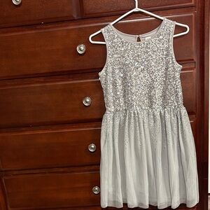 GAP Sparkling Silver XL (12) dress